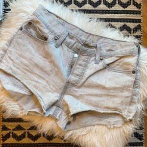 Levi’s jean shorts